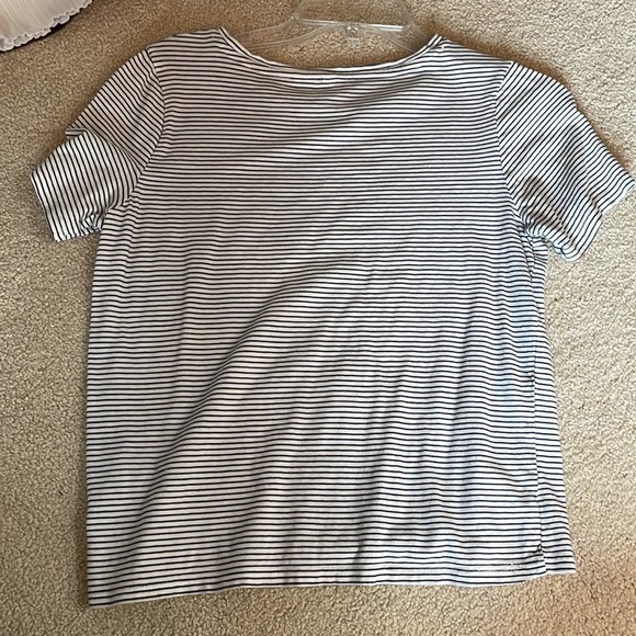 striped boxy oversized tee - Picture 2 of 2